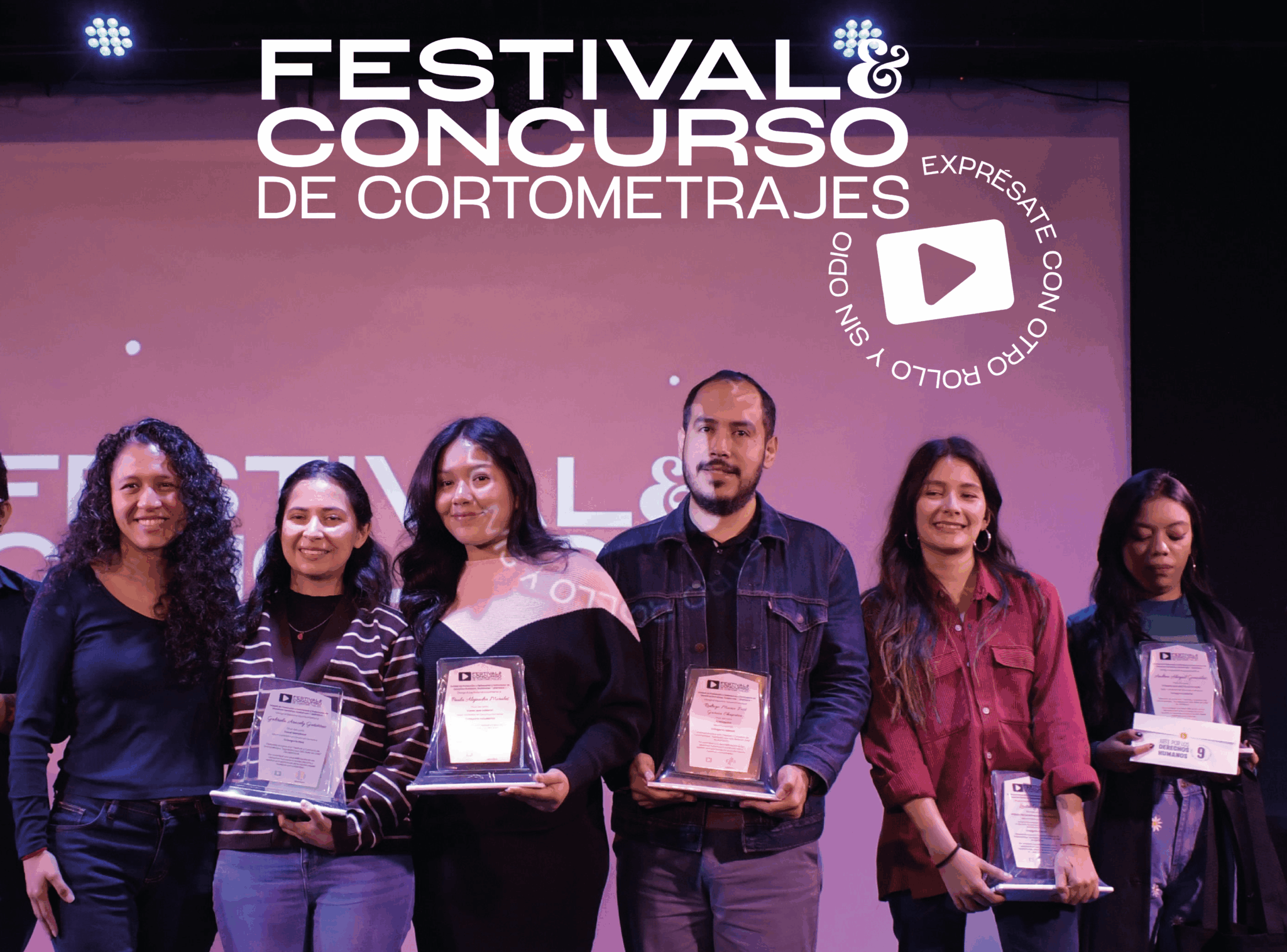 Clausura del 9.º Festival y concurso de  cortometrajes «Exprésate con otro rollo sin odio»